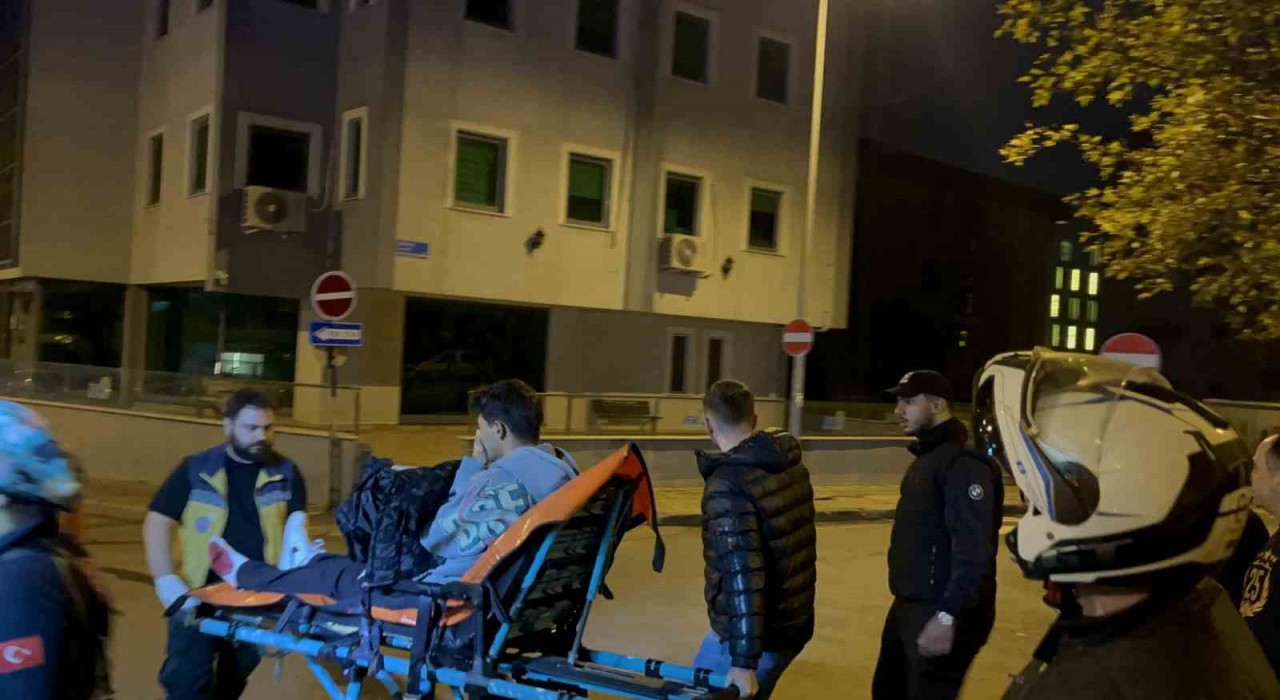 Çorluda trafik kazası: 1 yaralı