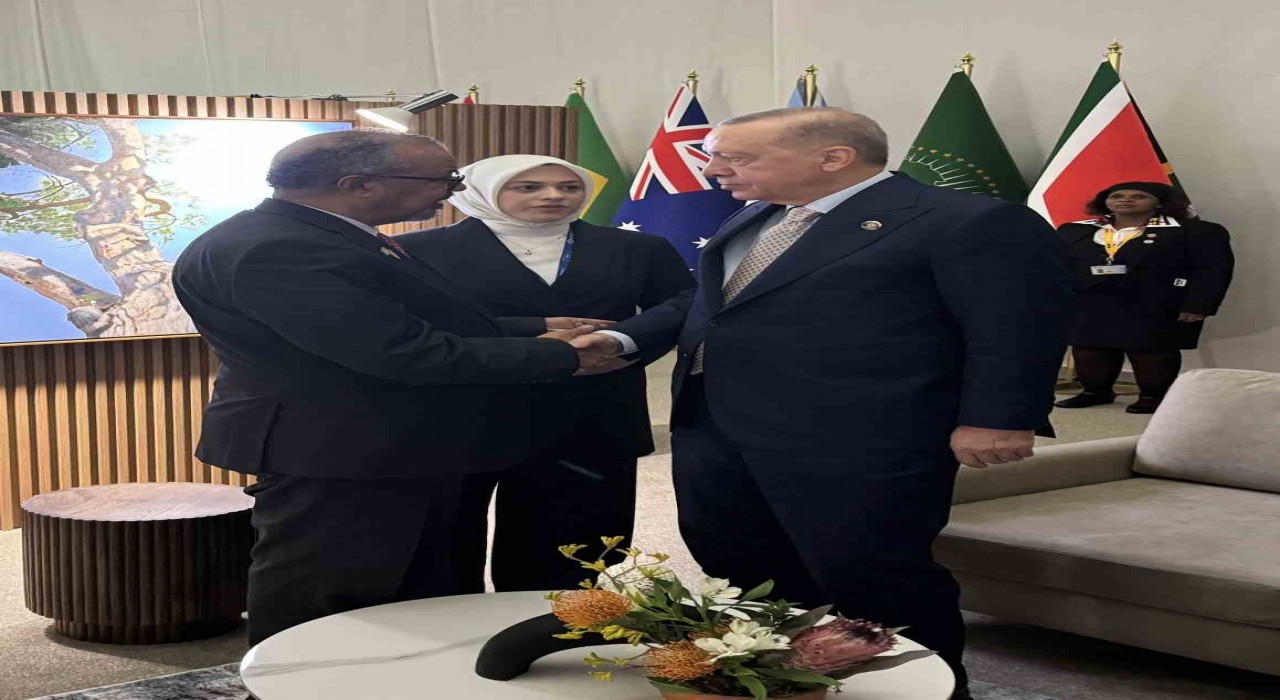 Cumhurbaşkanı Erdoğan, DSÖ Genel Direktörü Tedrosu kabul etti