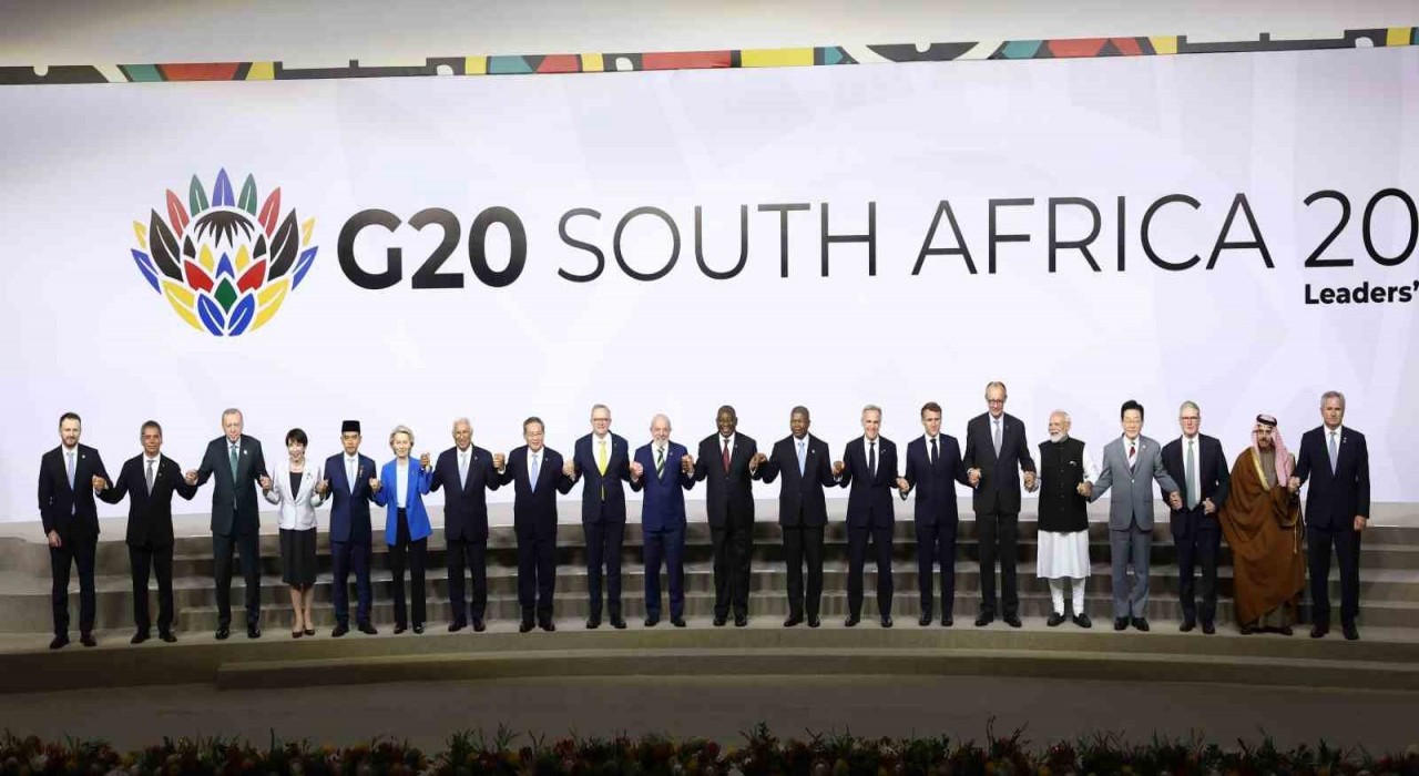 Cumhurbaşkanı Erdoğan, G20 Aile Fotoğrafına Katıldı