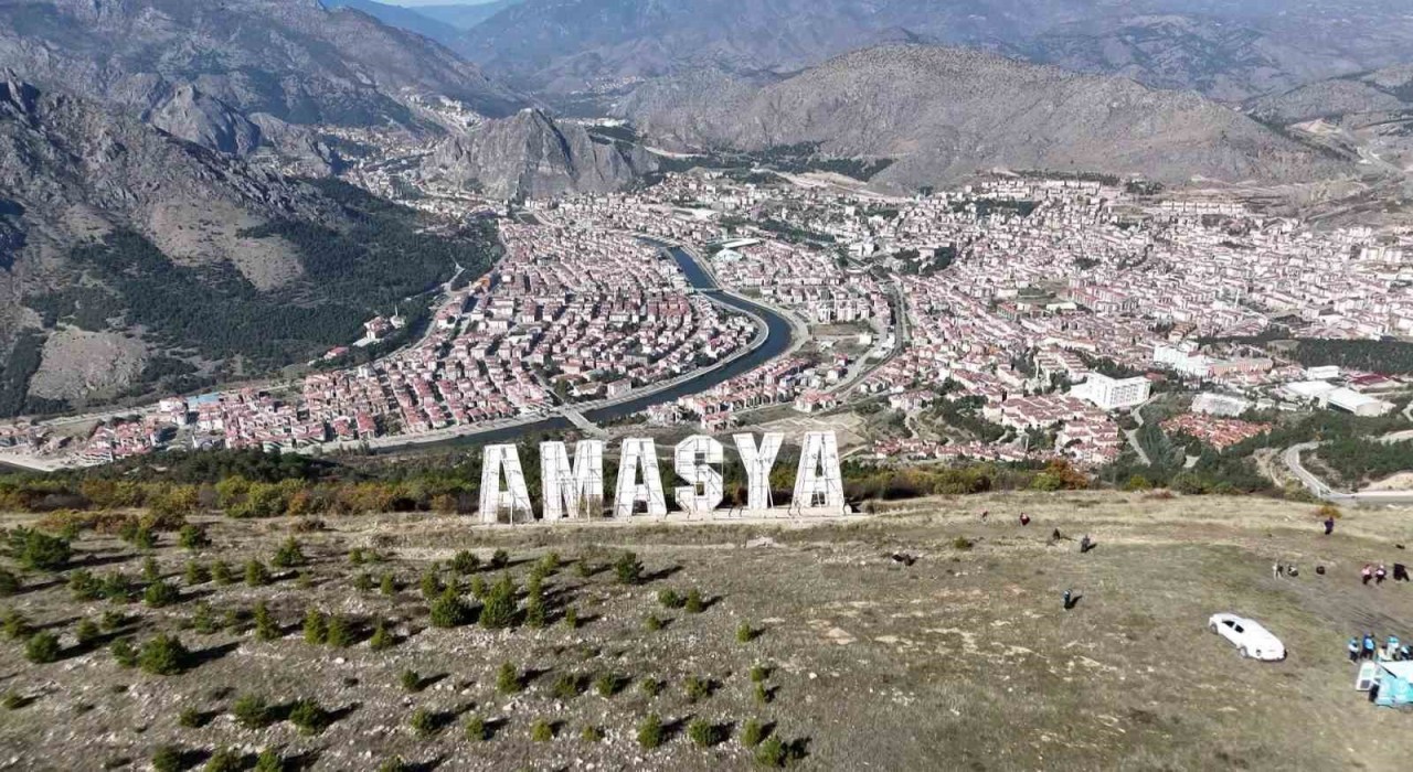 Dağın zirvesine yazıldı: Hollywood değil ‘Amasya