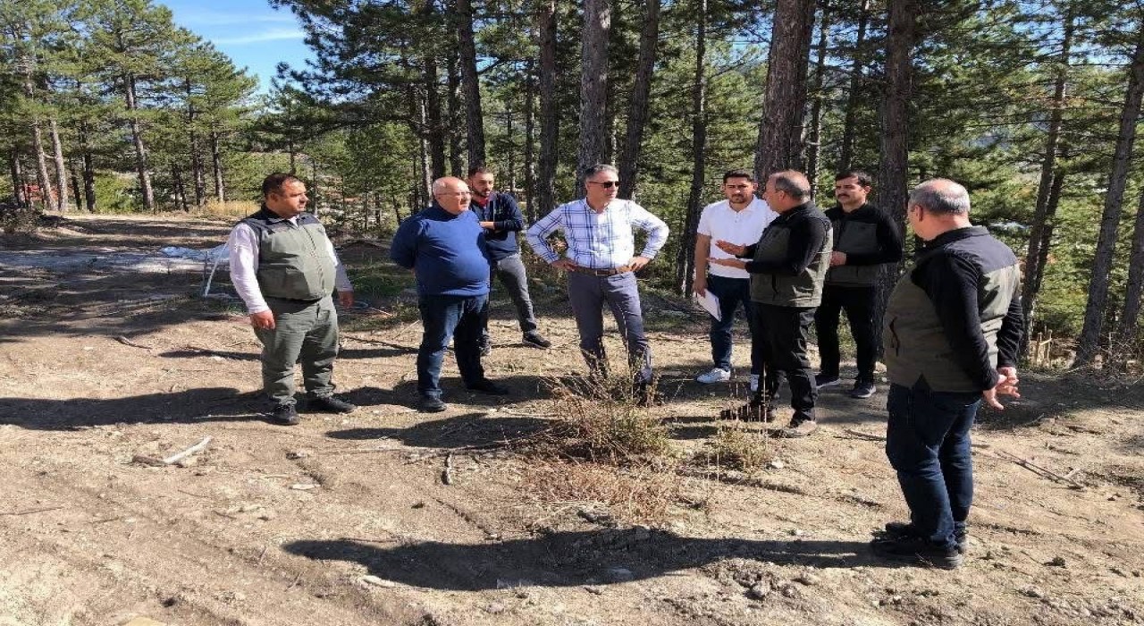 Denizli Orman Bölge Müdürü Ahmet Köle, Başkan Arslanı iadeyi ziyarette bulundu