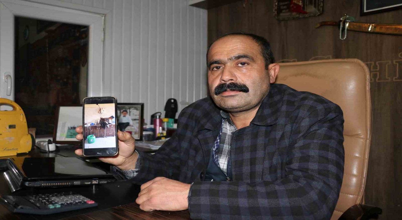 Dev kartala Kartalcık kartalcık diye seslendi, o anları kayıt altına aldı