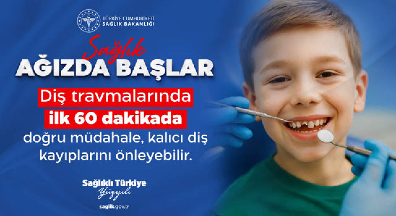 “Diş Travmalarında Erken Müdahale Hayati Önem Taşıyor”