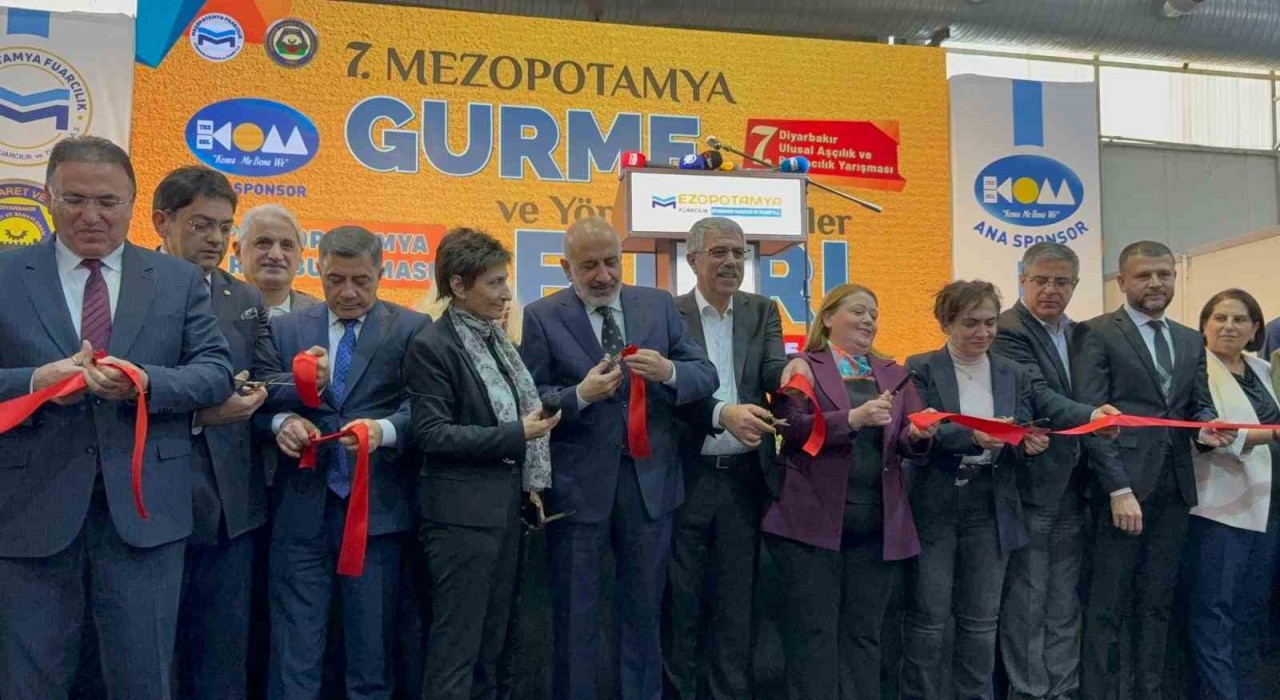 Diyarbakırda 7. Mezopotamya Gurme ve Yöresel Lezzetler Fuarı