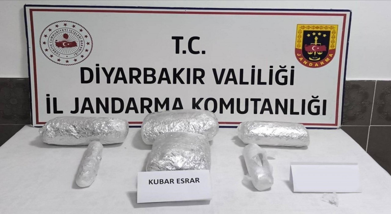 Diyarbakırda 73 kilo uyuşturucu madde ele geçirildi