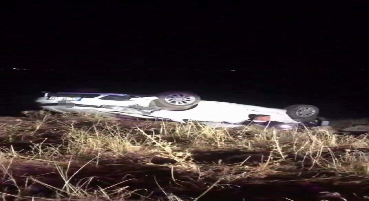 Diyarbakırda araç takla attı: 1 yaralı