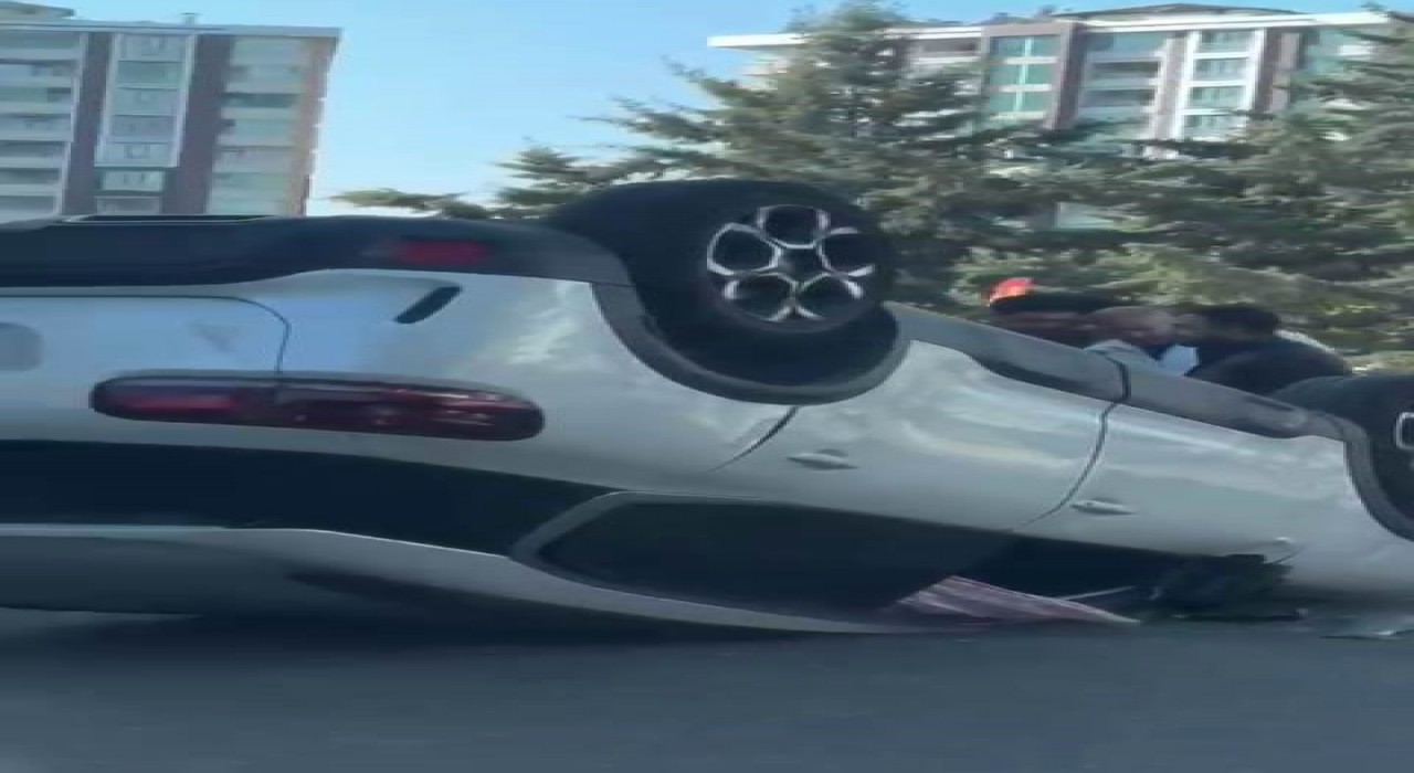 Diyarbakırda araç takla attı: 1 yaralı