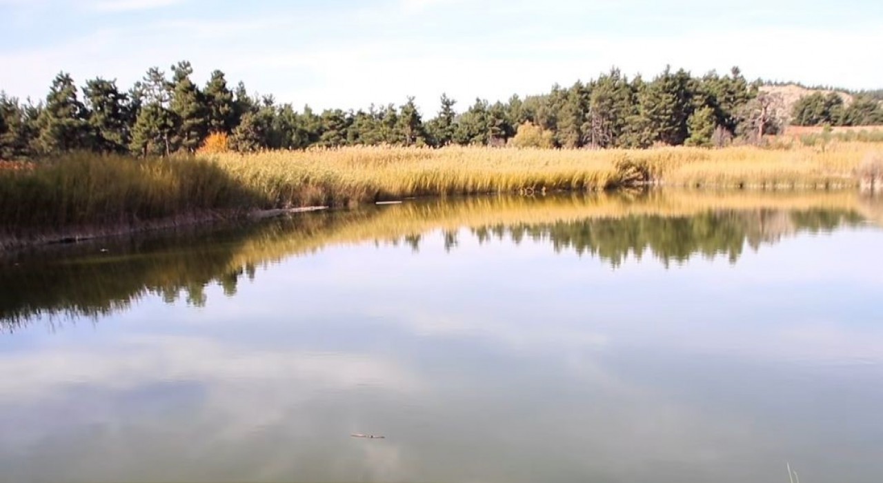 Doğa harikası Saklıgöl eşsiz manzarasıyla ziyaretçilerini bekliyor