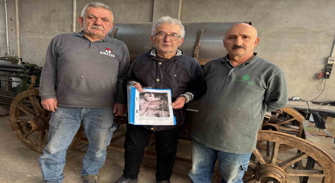 Dünyanın ilk patozu Giresunda restore ediliyor