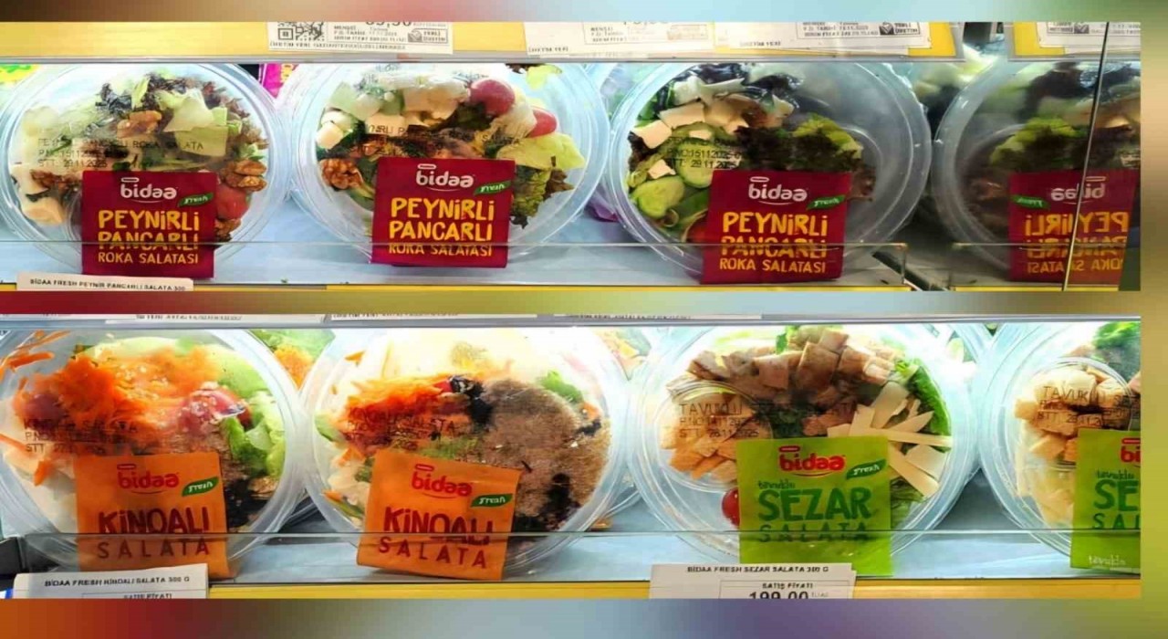 Düşük kalorili salata menülerine ilgi artıyor