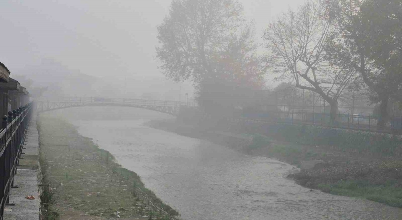 Düzcede sis etkili oluyor