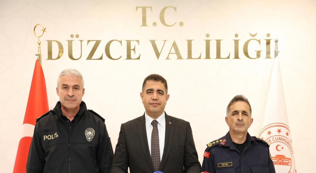 Düzcede suç oranı her geçen yıl azalıyor