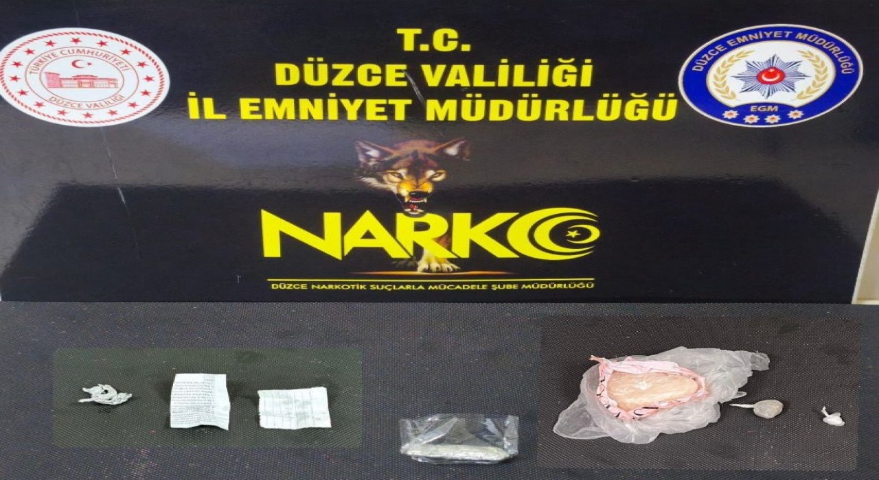 Düzcede uyuşturucu operasyonu