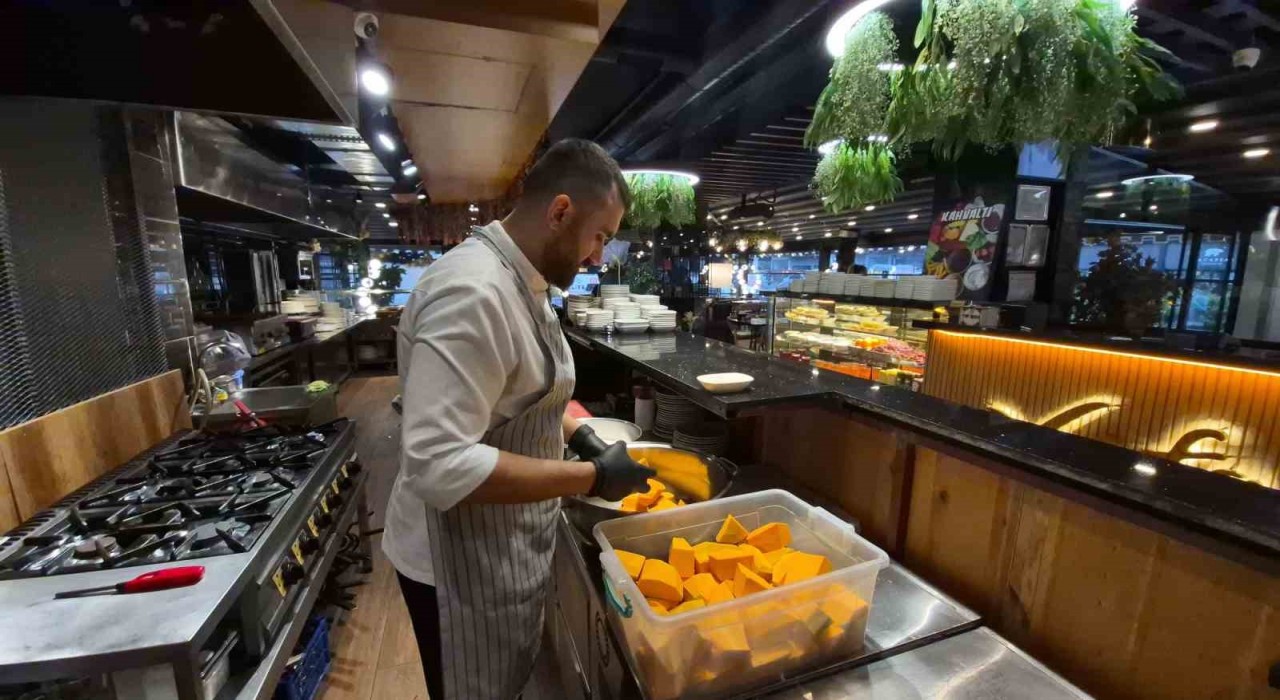 Düzcenin meşhur kabağı Osmanlı mutfağına lezzet katıyor