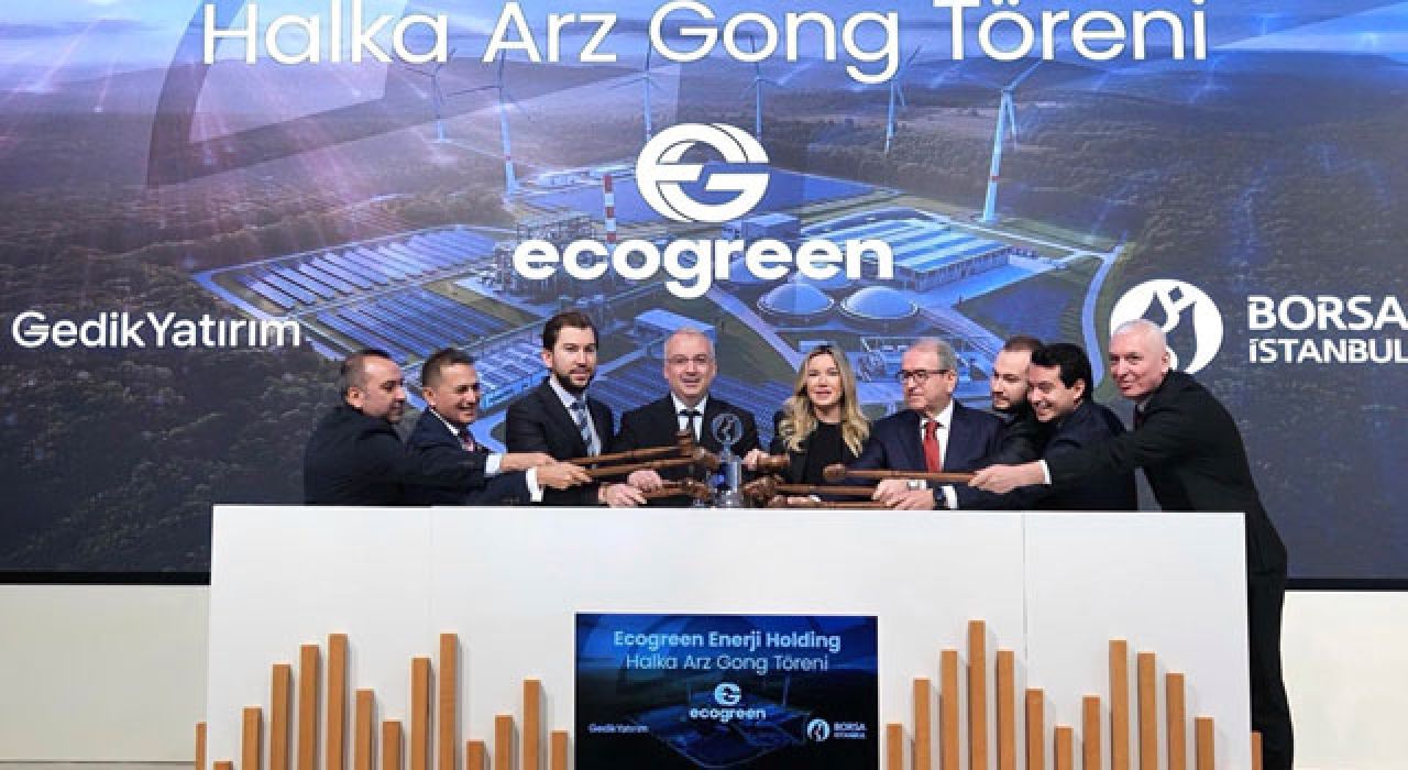 Ecogreen Enerji Borsa İstanbul’da İşlem Görmeye Başladı