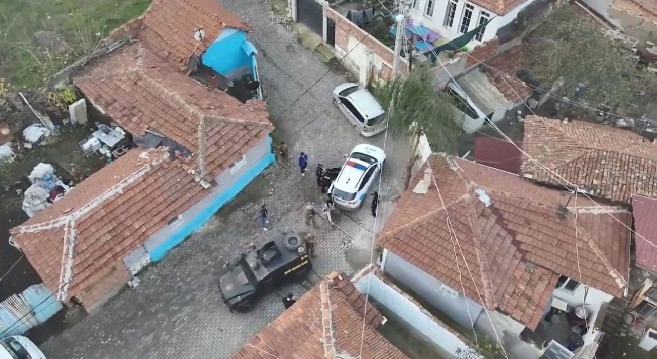 Edirnede uyuşturucu operasyonu: 8 şüpheli yakalandı