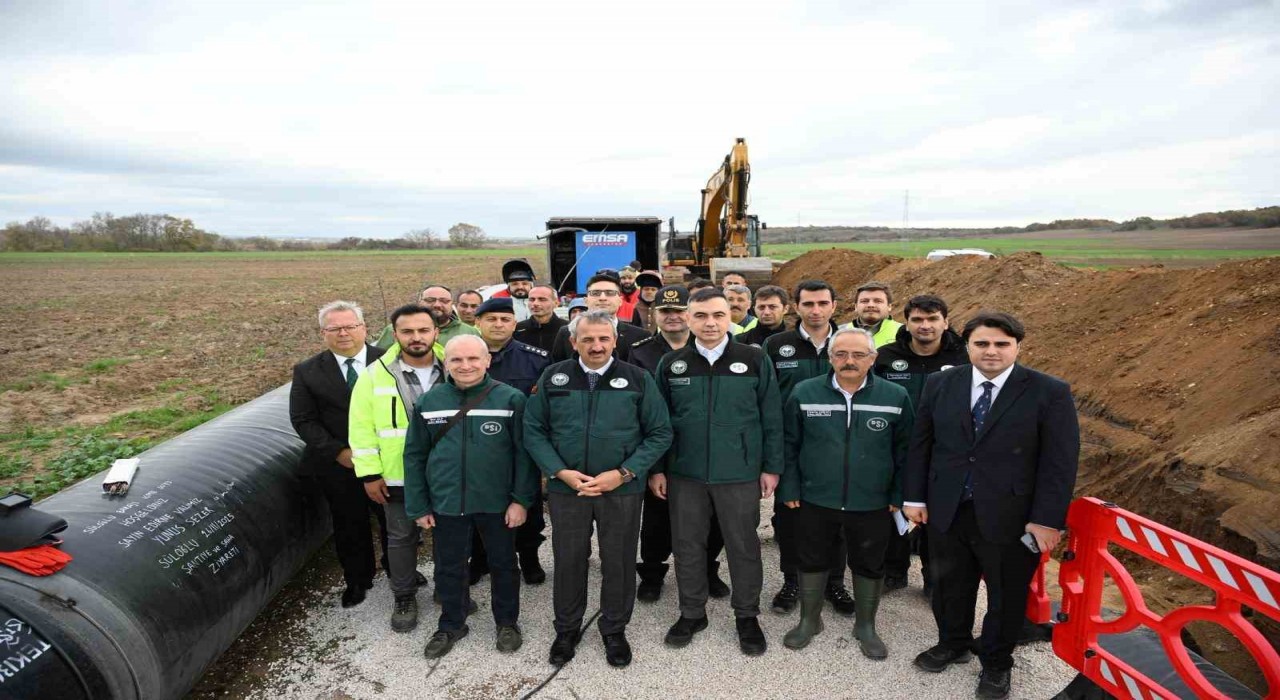 Edirneye 8 milyon metreküplük can damarı: Kentin su sorununa devlet müdahalesi