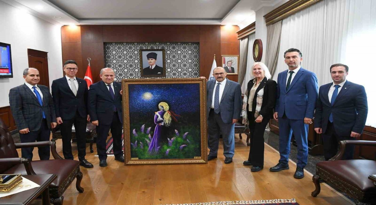 Edremit Ticaret Odasından Vali Ustaoğluna ziyaret