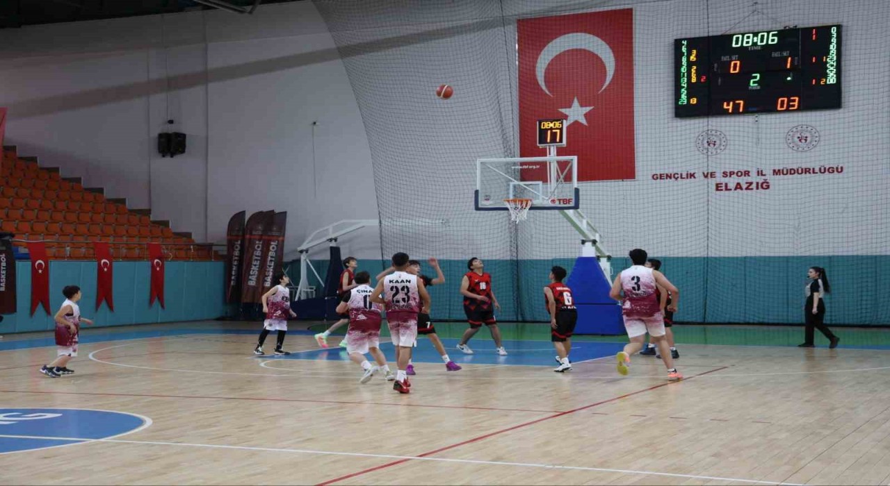 Elazığda basketbol müsabakaları sona erdi
