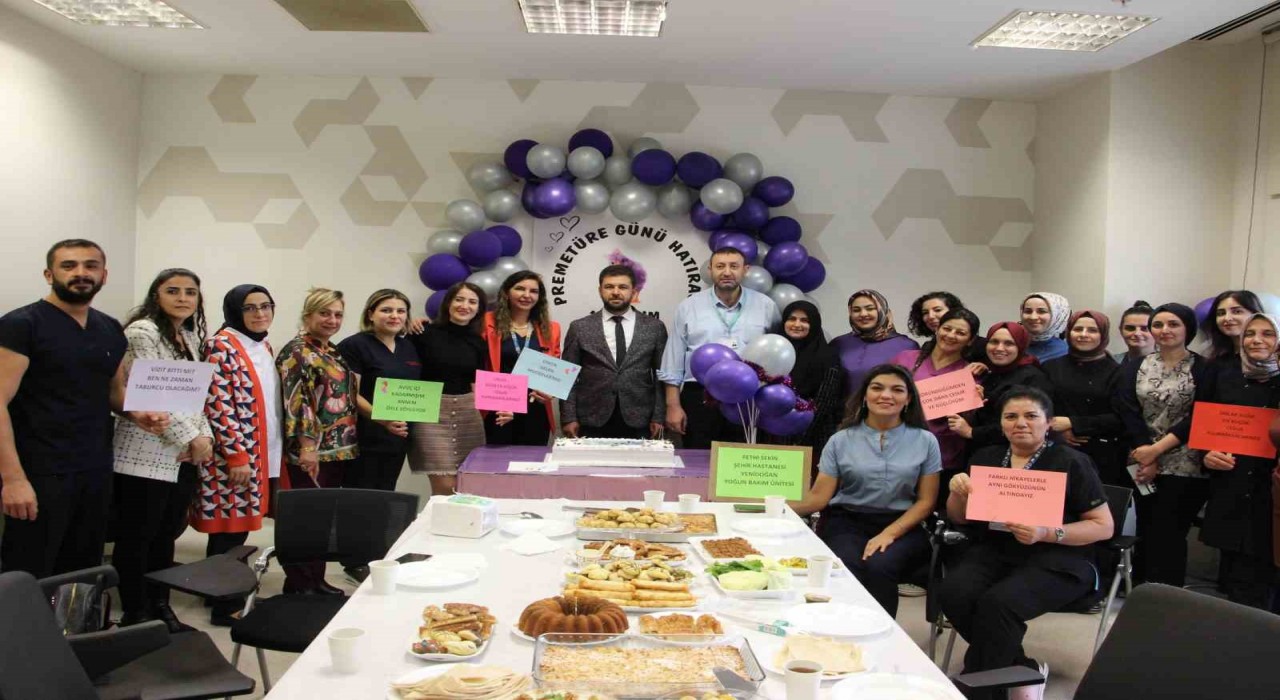 Elazığda ‘Dünya Prematüre Günü kutlandı