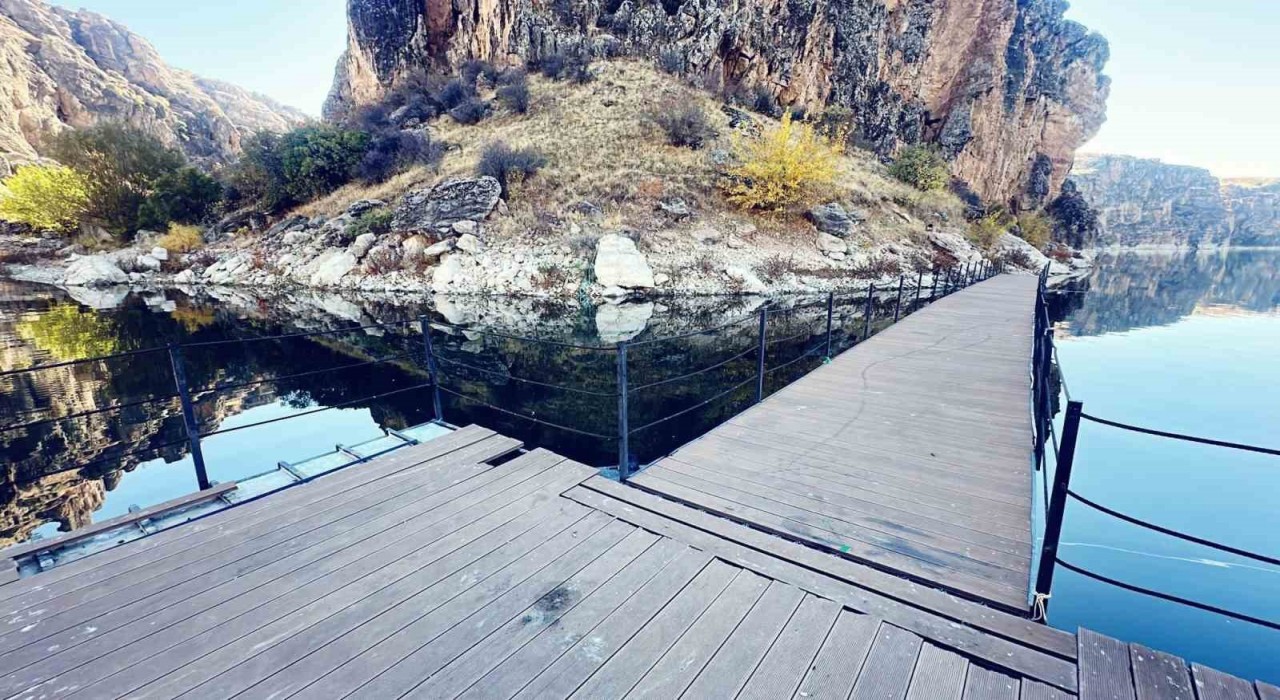 Elazığda yenilenen kanyonlar, ziyaretçilerini bekliyor