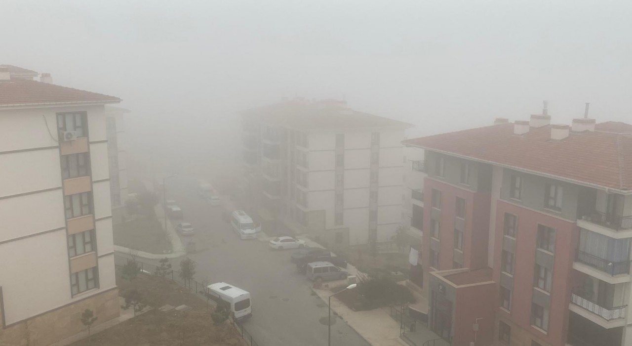 Elazığın yüksek kesimlerde sis etkili oldu