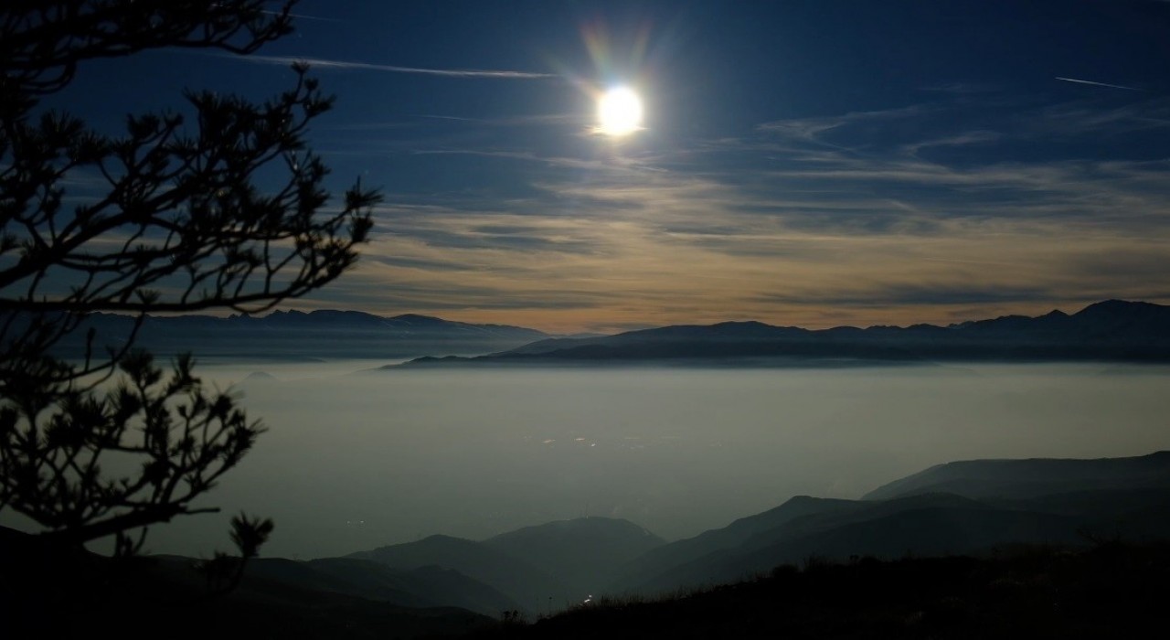 Erzincan Ovası Pamuk Denizine döndü: Keşiş Dağlarından eşsiz sis manzarası