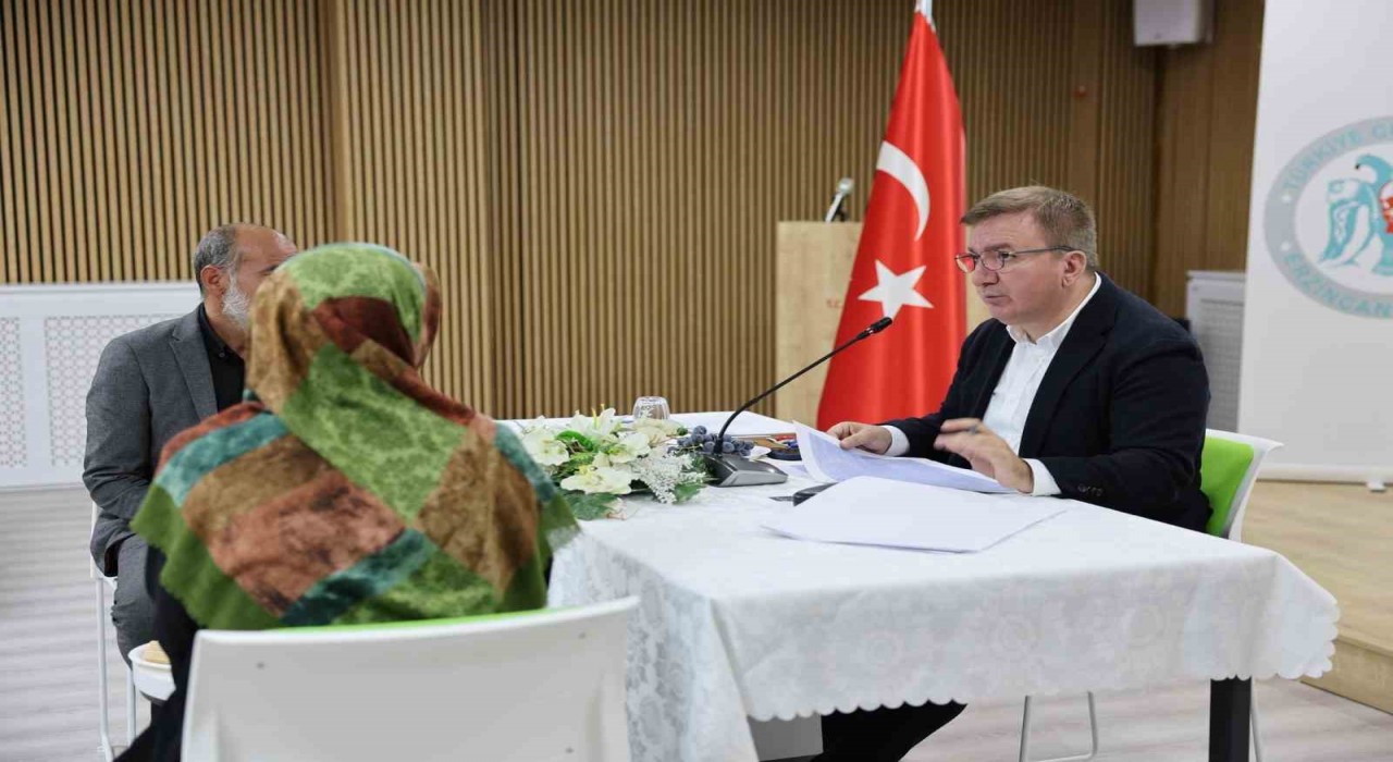 Erzincanda Halk Günü Toplantısı düzenlendi