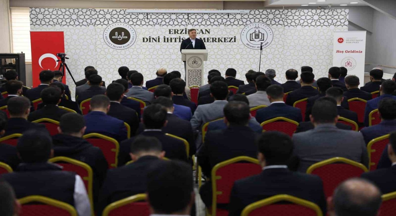 Erzincanda imam adaylarına ‘merhamet vurgusu
