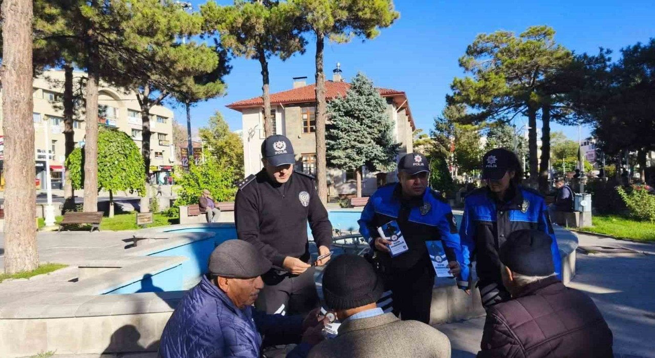 Erzincanda vatandaşlara dolandırıcılık uyarısı