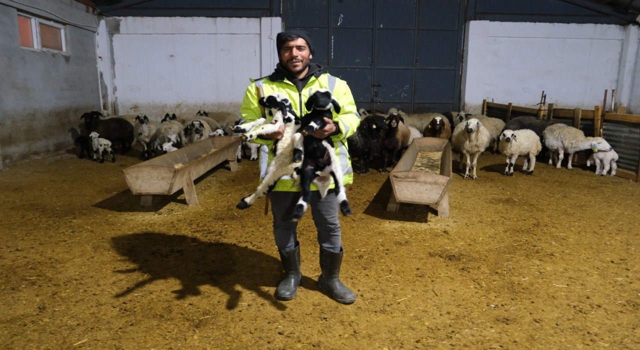 Erzincanlı üretici yüzde 50 hibe desteğiyle 8 Milyon TLlik çiftlik kurdu