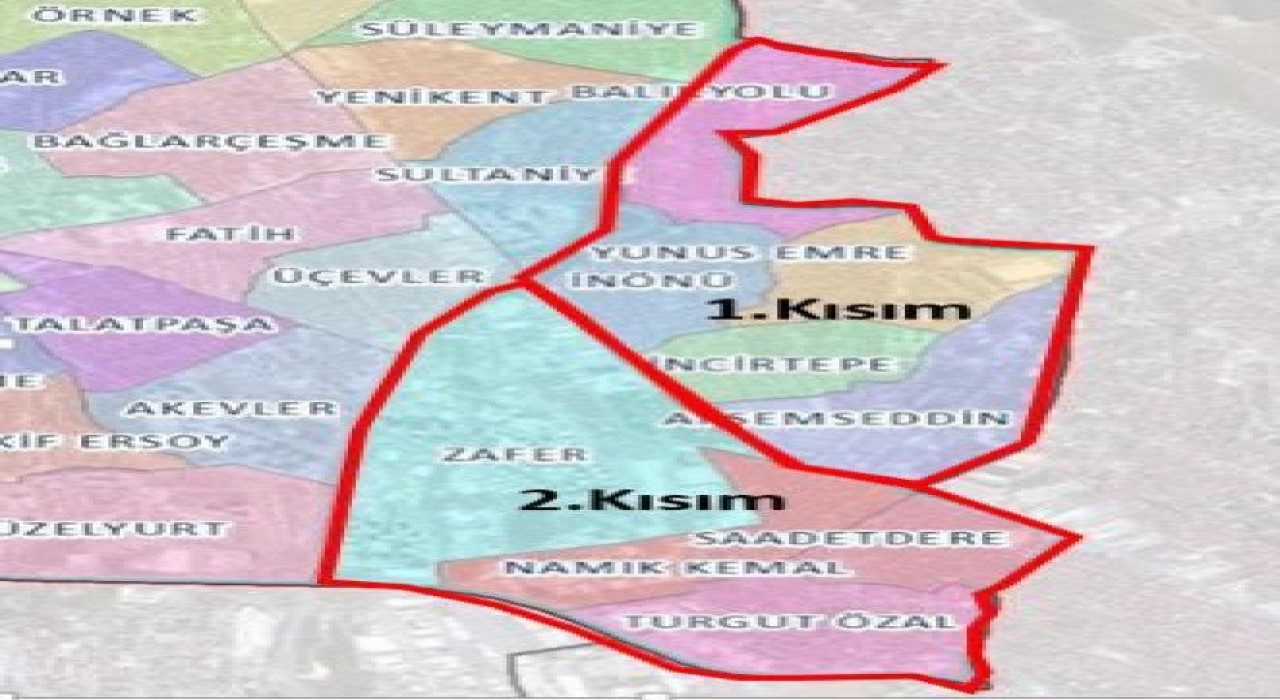 Esenyurtun 9 Mahallesini kapsayan imar planı askıda