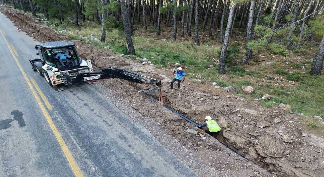 Fethiyenin Kayaköy ve Karakeçililer Mahallesinin su sorunu çözülüyor