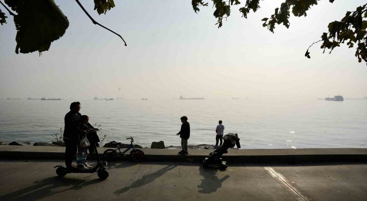 Fotoğraflarla İstanbulda sis