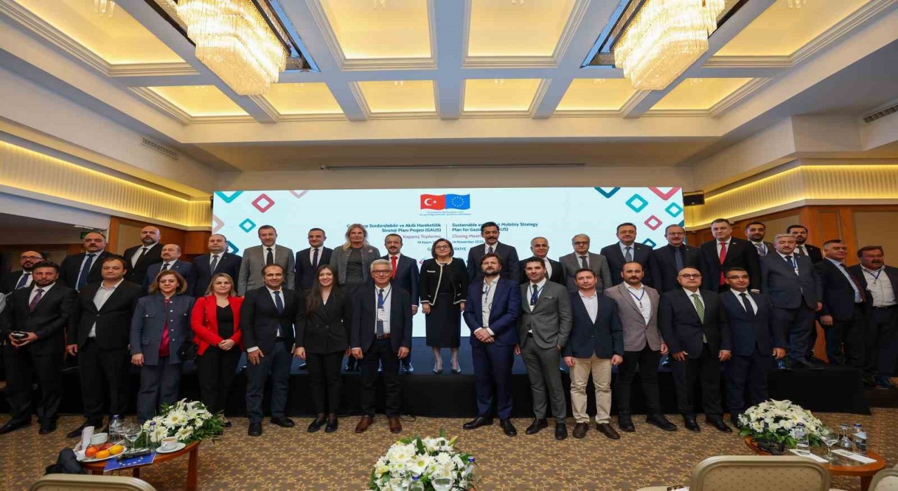 Gaziantep Büyükşehir, GAUS Projesinin kapanış toplantısını gerçekleştirdi