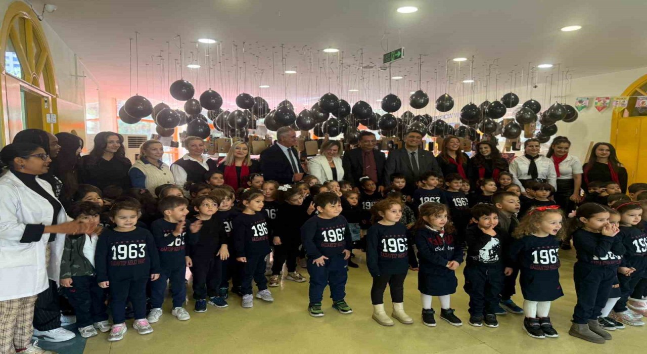 Gaziantep Kolej Vakfı Anaokulunda Atam sergisi büyük ilgi gördü