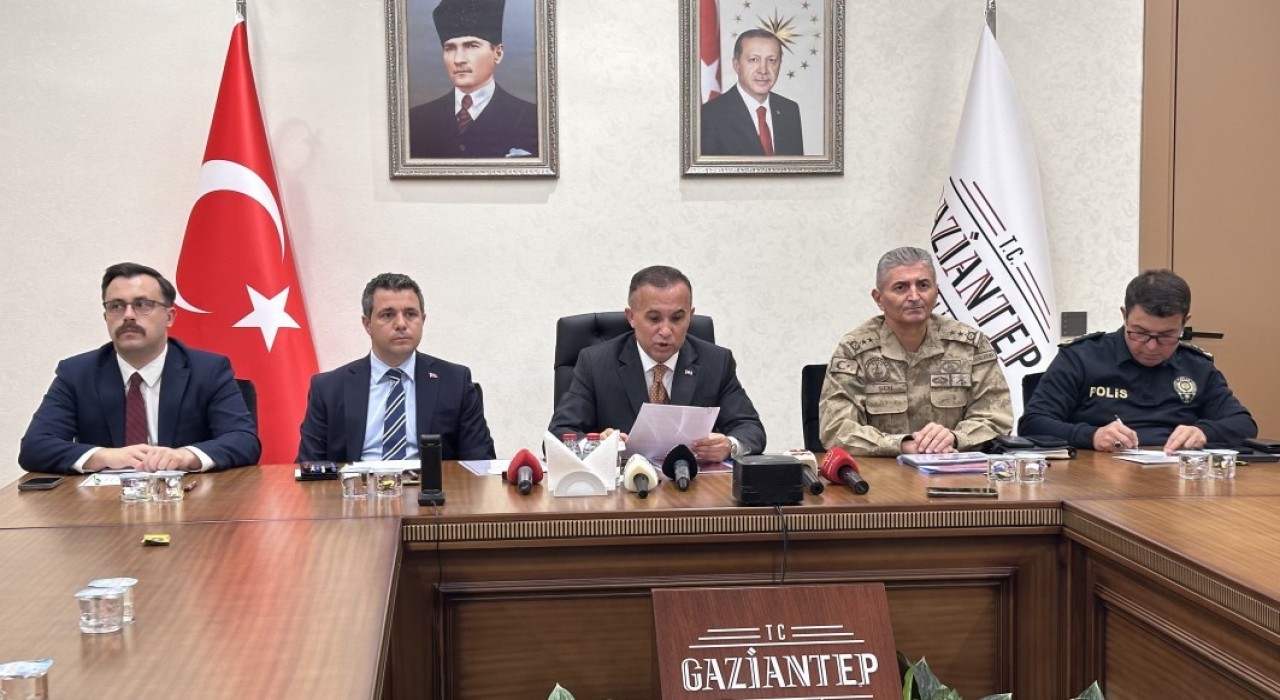 Gaziantepte 2025 yılının 10 aylık asayiş bilançosu açıklandı