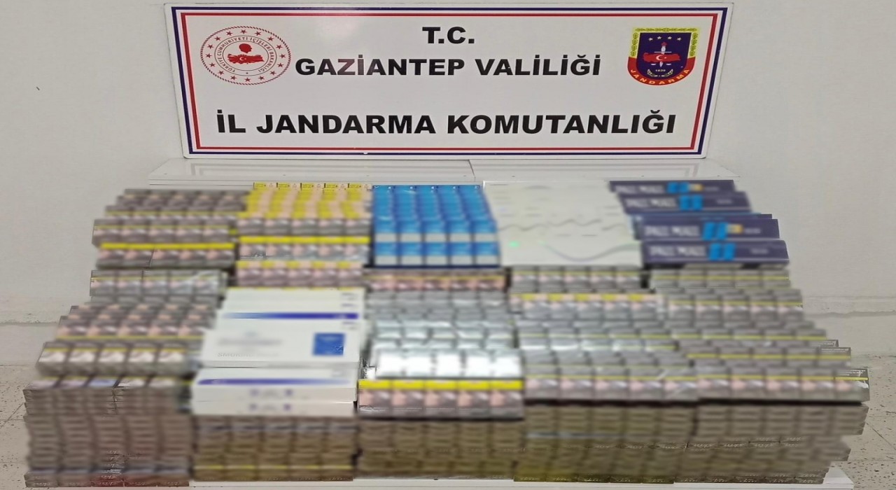 Gaziantepte kaçakçılık operasyonu
