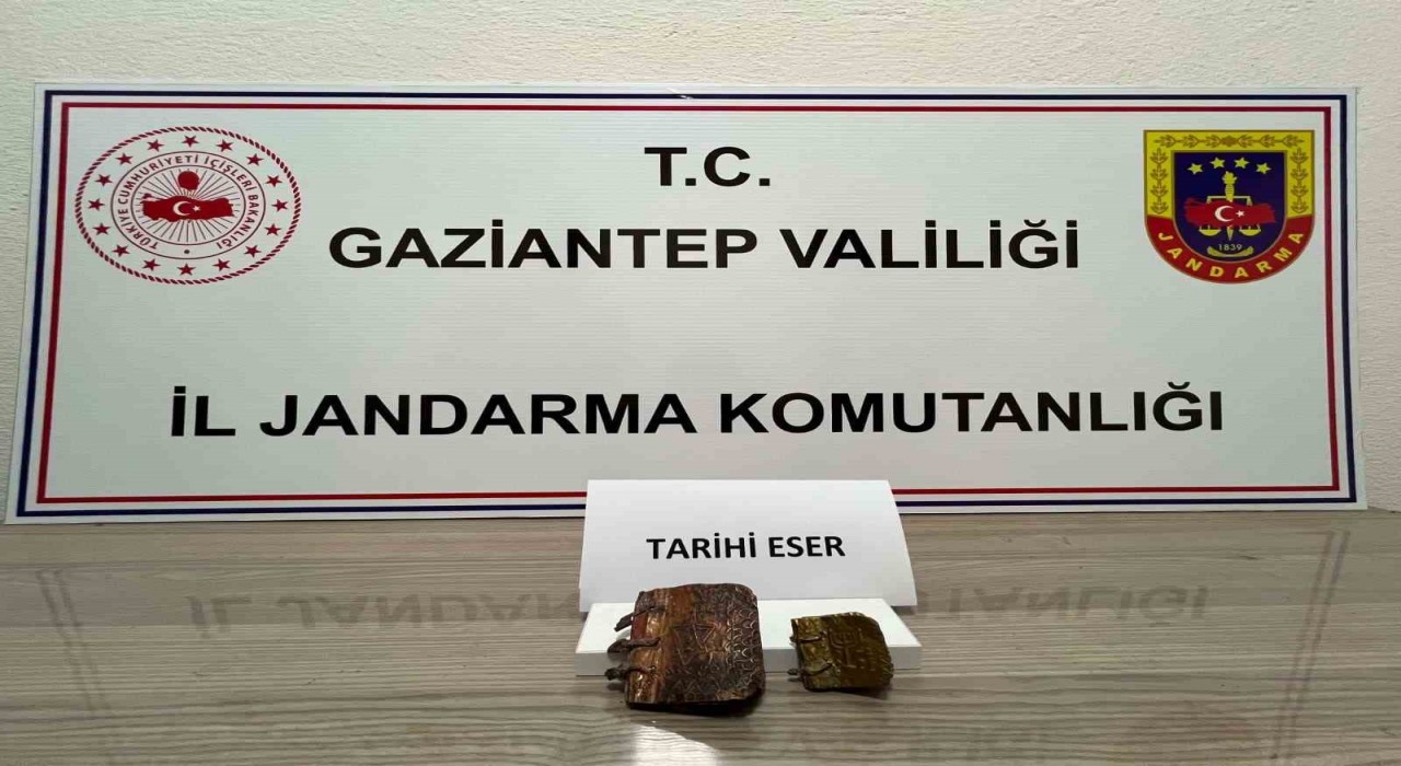 Gaziantepte sahte tarihi eser dolandırıcısı 2 şahıs yakalandı