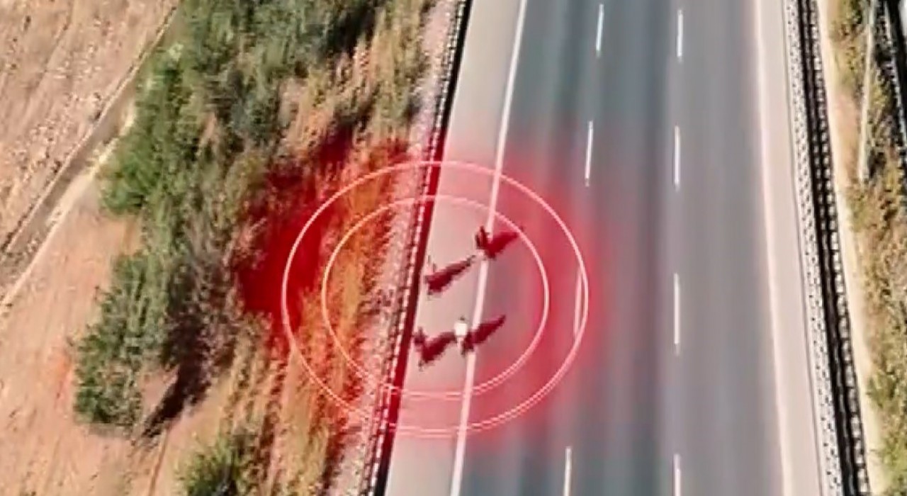 Gaziantepte trafik kurallarını ihlal eden ve yarışan 38 motosiklete ceza