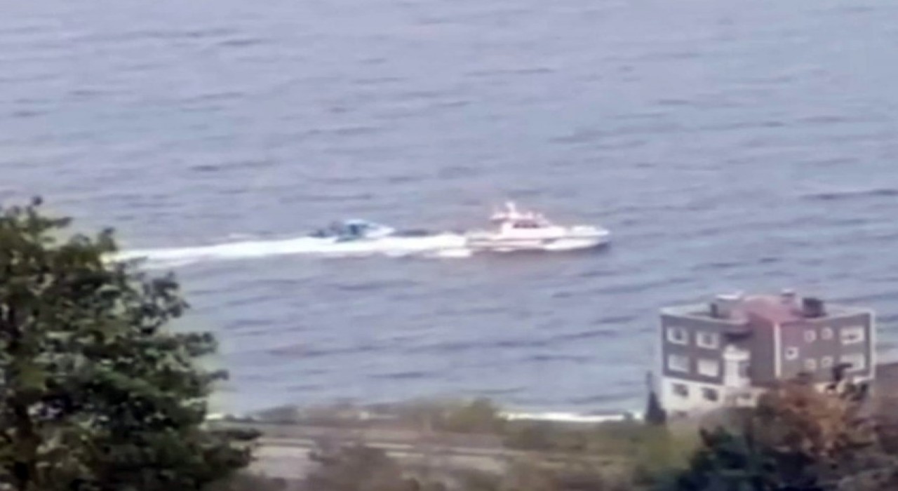 Giresunda dün yaşanan 1 kişinin öldüğü tekne kazasının yeni görüntüleri ortaya çıktı