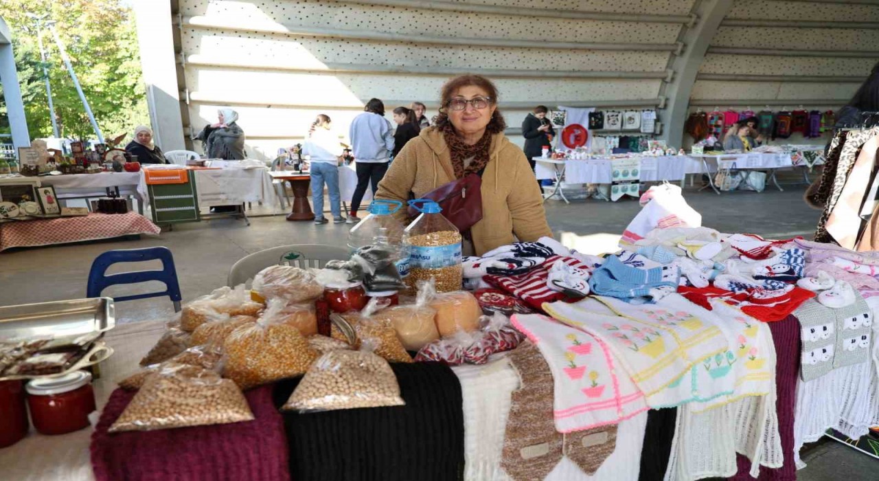 Girişimci kadınların emekleri Osmangazide değer buluyor