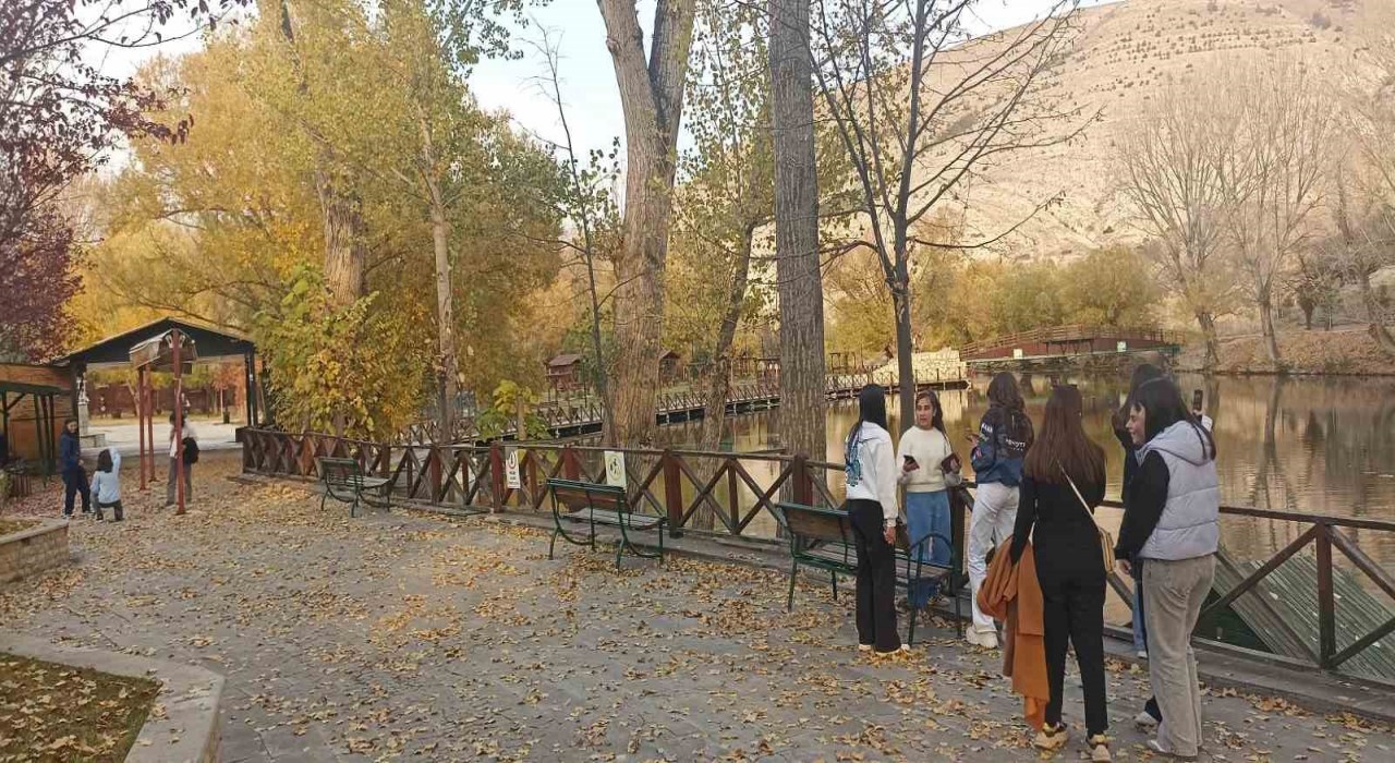 Gökpınar gölü öğrencileri ağırladı