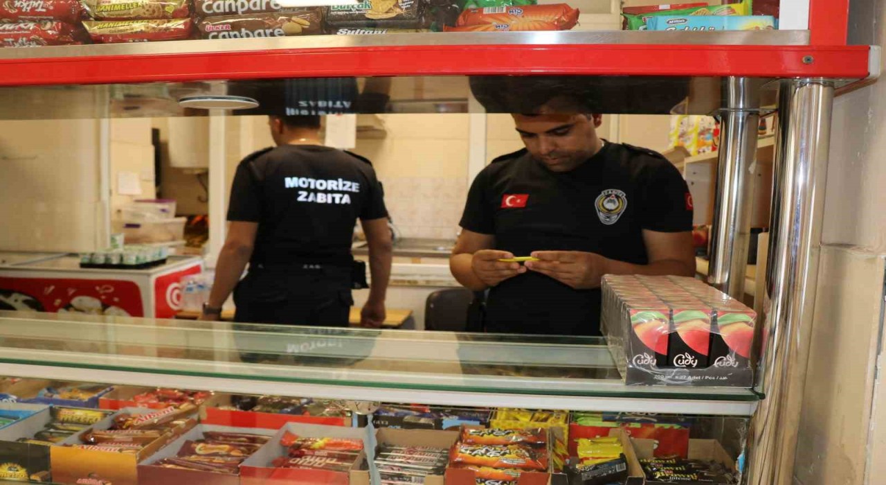 Haliliyedeki okul kantinlerinde denetim