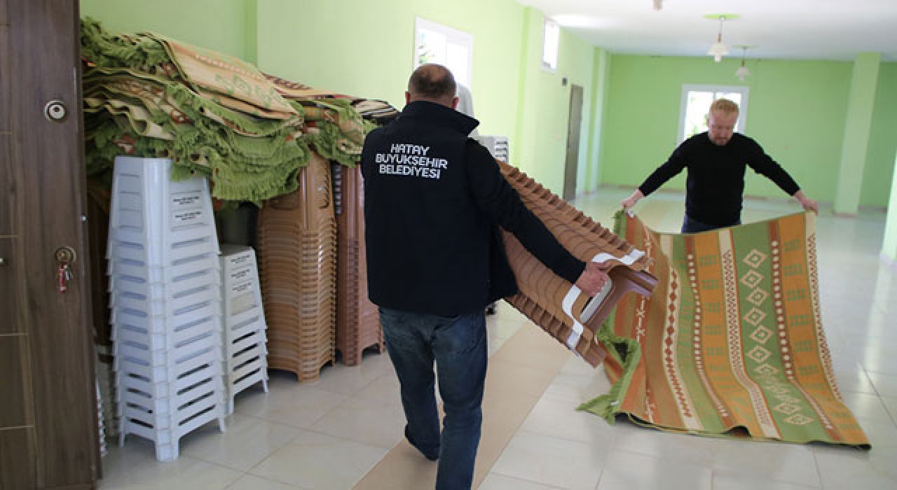 Hatay Büyükşehir Belediyesi, İbadethanelerde Bakım Çalışmalarını Tamamladı