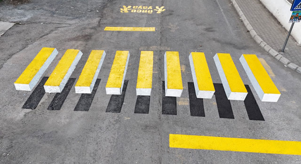 Hatay’da “3 Boyutlu Yaya Geçidi” Uygulamasıyla Farkındalık Artıyor