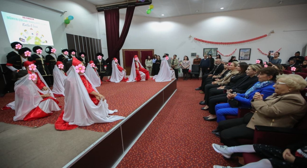 Hatayda çocukların eğlendiği etkinlikte yüzler güldü