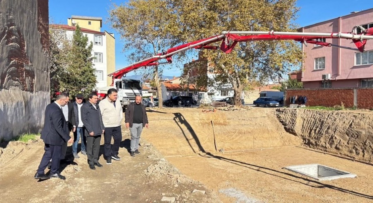 Havranda Kuran kursu ve müftülük hizmet binası çalışmaları incelendi