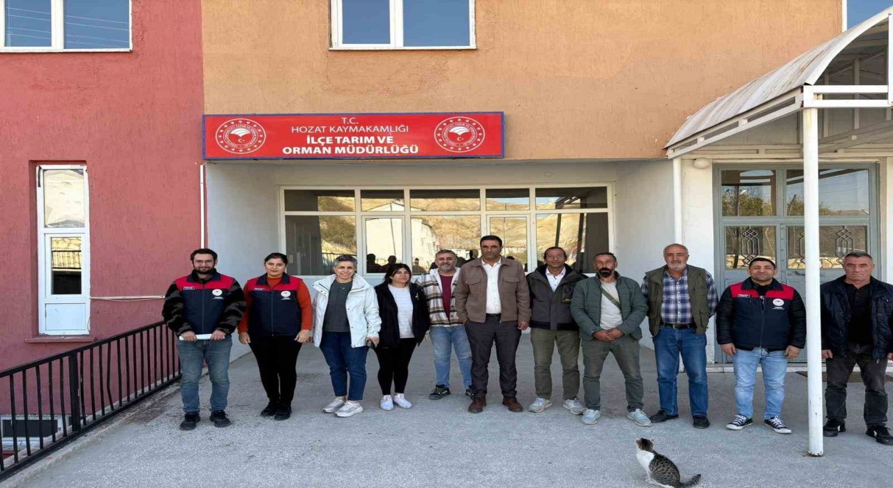 Hozatta arıcılık kursu başarıyla tamamlandı