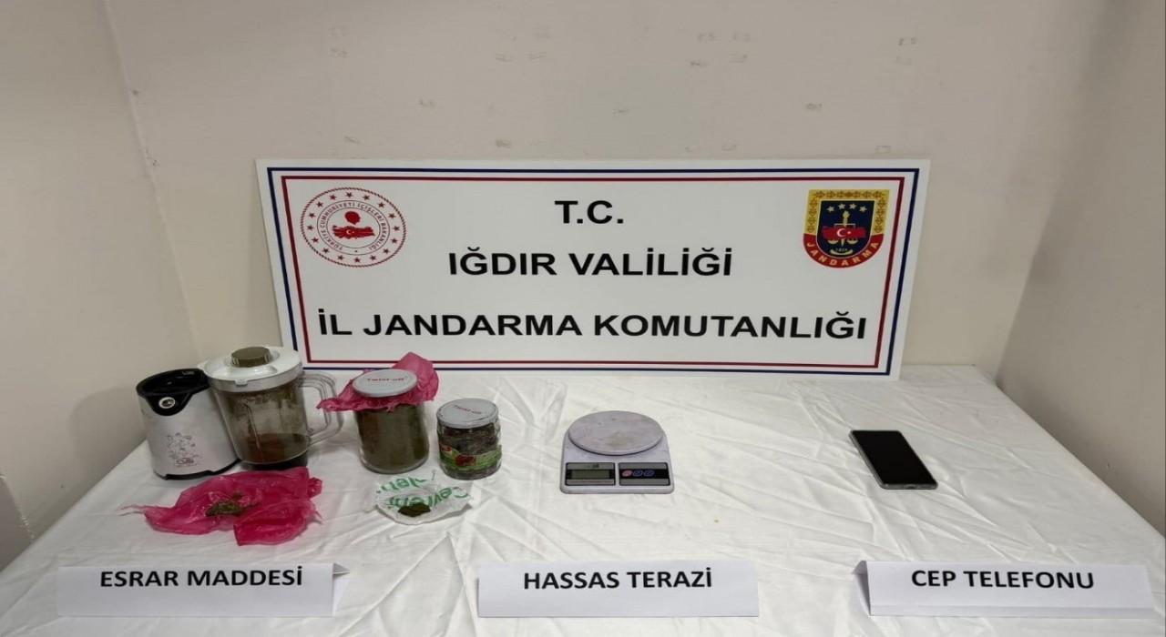 Iğdırda uyuşturucu operasyonu: 1 tutuklama